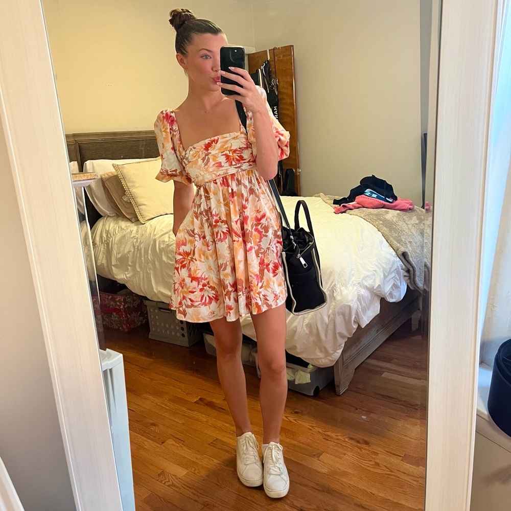 Mini floral Abercrombie Dress